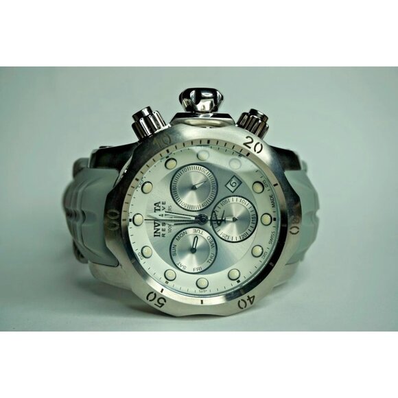Invicta Reserve Venom Mens Watch 53.7mm Swiss ETA G10.211  Stainless Steel 19914 - Picture 1 of 10